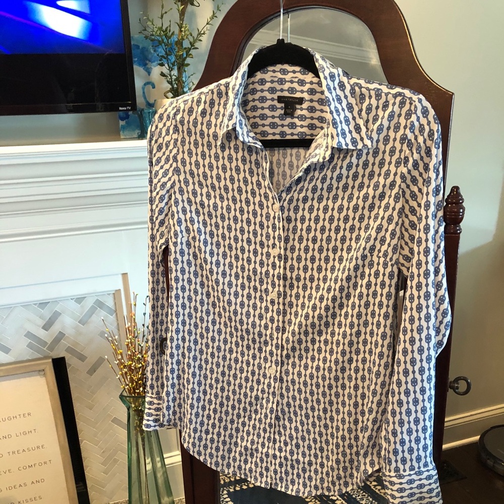 Ann Taylor blouse sz 0